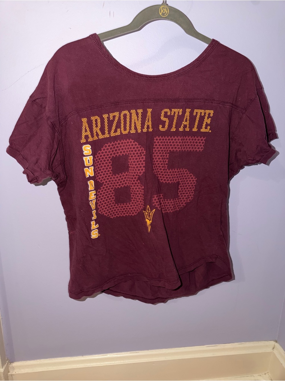 Arizona State Sun Devils Maroon Graphic Tee - Women's